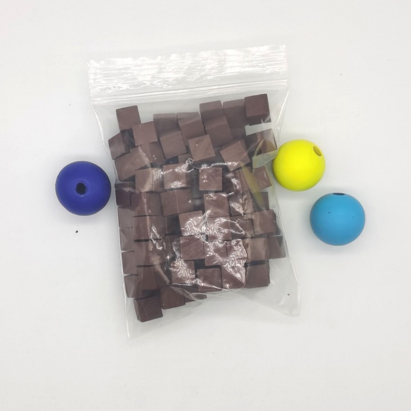 100 stks/partijen 10mm Houten  - Board Game Catan recensie en prijs
