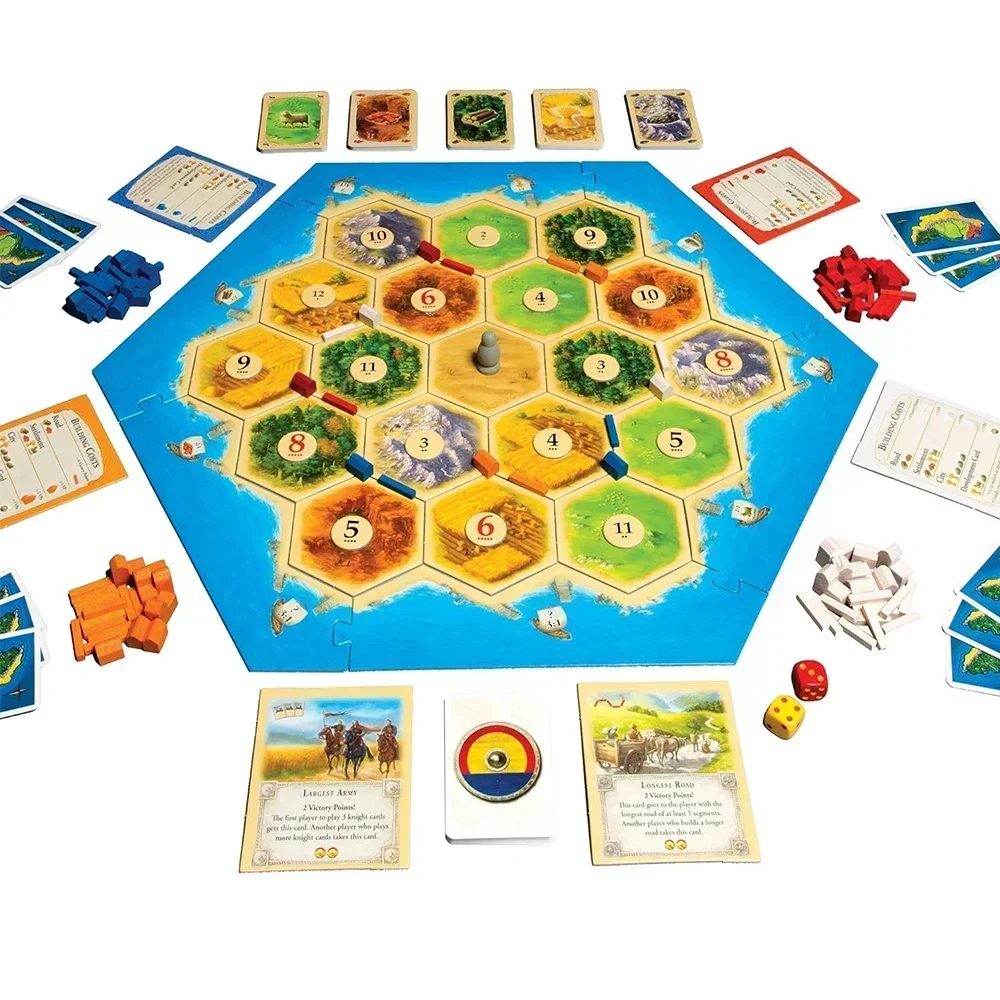 Catan Bordspel Puzzel Vrijetij - Board Game Catan recensie en prijs