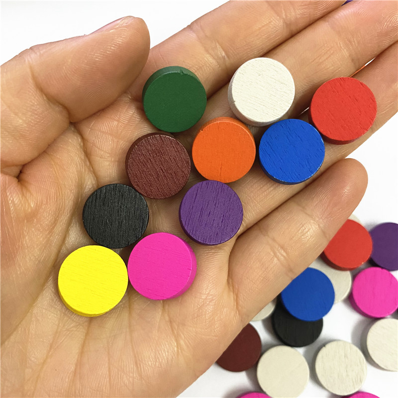 100 stuks Diameter 15*5 MM Hou - Board Game Catan recensie en prijs