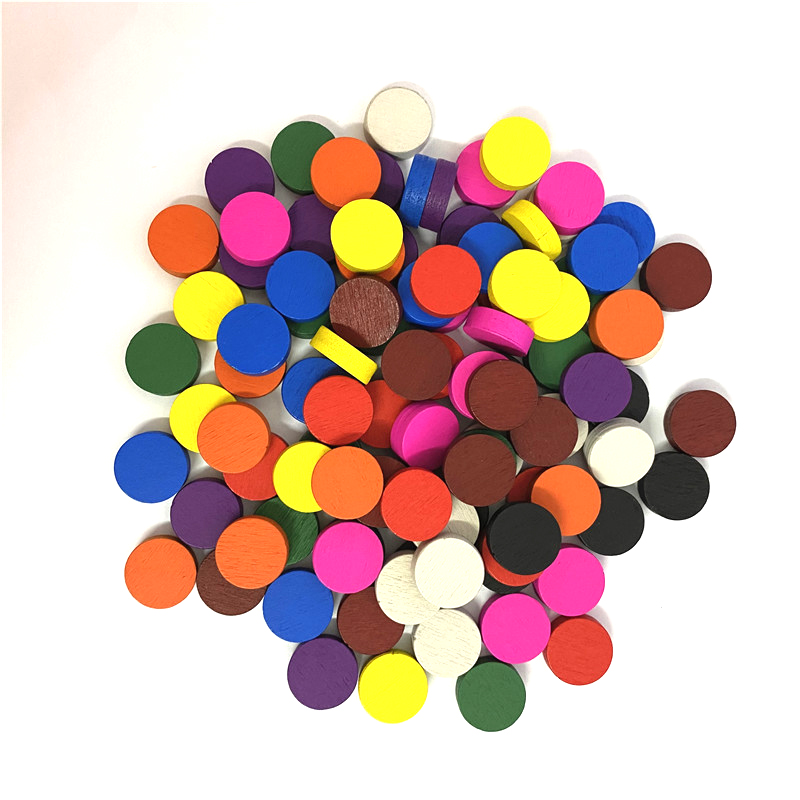 100 stuks Diameter 15*5 MM Hou - Board Game Catan recensie en prijs