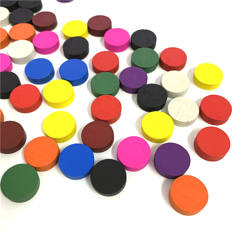 100 stuks Diameter 15*5 MM Hou - Board Game Catan recensie en prijs