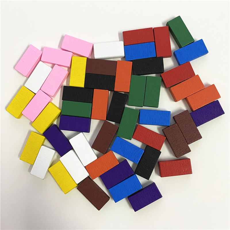 50 stuks 20*10*5mm Kleurrijke  - Board Game Catan recensie en prijs
