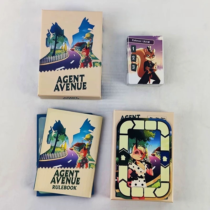 Agent Avenue Bordspel Engelse  - Board Game Live recensie en prijs