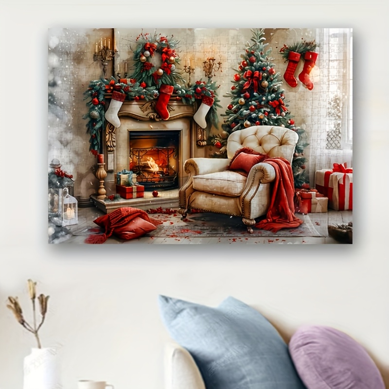 Feestelijke kerstpuzzel Gezell - Board Game Live recensie en prijs